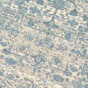 Dazzle Hand-knotted Wool Silk Abstract Area Rug for Modern and Transitional Living Spaces