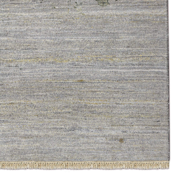 Dazzle Hand-knotted Wool Silk Abstract Area Rug Artisan Low Pile Modern Accent