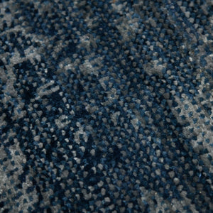 Dazzle Hand-knotted Wool Silk Area Rug Abstract Artisan Weave for Modern Living