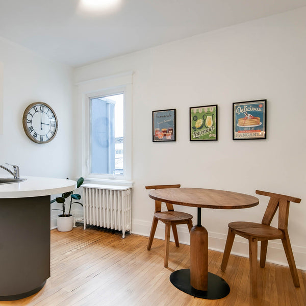 Lh Imports D-bodhi Artisan Buffalo Dining Chair – Unique Teak Wood Design With Distinctive Joinery & Character Brown Teak Wood Dba141