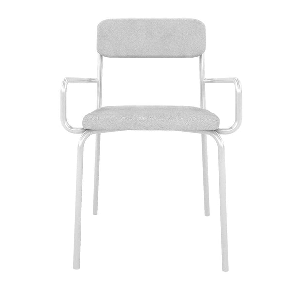 Manhattan Comfort Whythe Modern Dining Chair White DC-2PZ-312