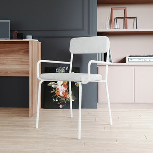 Manhattan Comfort Whythe Modern Dining Chair White DC-2PZ-312