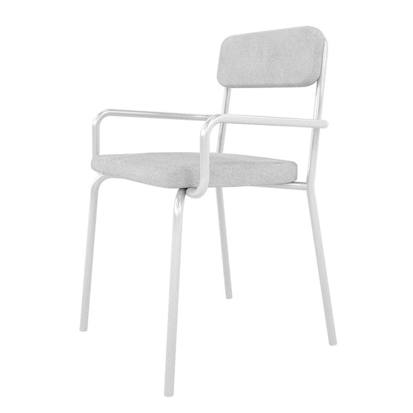Manhattan Comfort Whythe Modern Dining Chair White DC-2PZ-312