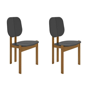 Gales Dining Chair in Black - Set of 2 DC-83938-BK Manhattan Comfort