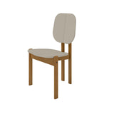 Gales Dining Chair in Greige - Set of 2 DC-83938-OW Manhattan Comfort