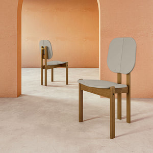 Gales Dining Chair in Greige - Set of 2 DC-83938-OW Manhattan Comfort