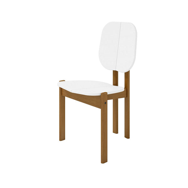Gales Dining Chair in White - Set of 2 DC-83938-WH Manhattan Comfort