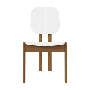 Gales Dining Chair in White - Set of 2 DC-83938-WH Manhattan Comfort