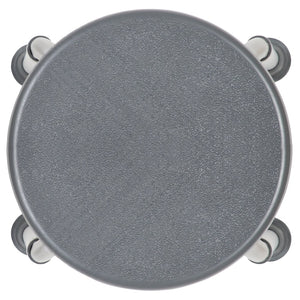 English Elm HERCULES Adjustable Bath & Shower Stool - Tool-Free Assembly, 300 lbs Capacity, Safe & Durable Support Gray DC-HY3400L-GRY-GG