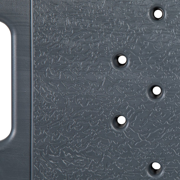 English Elm HERCULES Tool-Free Adjustable Bath & Shower Chair, 300 lb Capacity for Safe, Comfortable Use Gray DC-HY3410L-GRY-GG