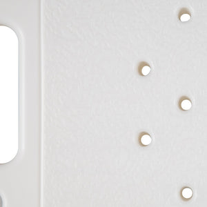 English Elm HERCULES Tool-Free Adjustable Bath & Shower Chair, 300 lb Capacity for Safe, Comfortable Use White DC-HY3410L-WH-GG