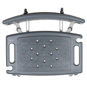 English Elm HERCULES Tool-Free Adjustable Bath & Shower Chair, 300 lb Capacity, Medical-Grade Comfort & Safety Gray DC-HY3501L-GRY-GG