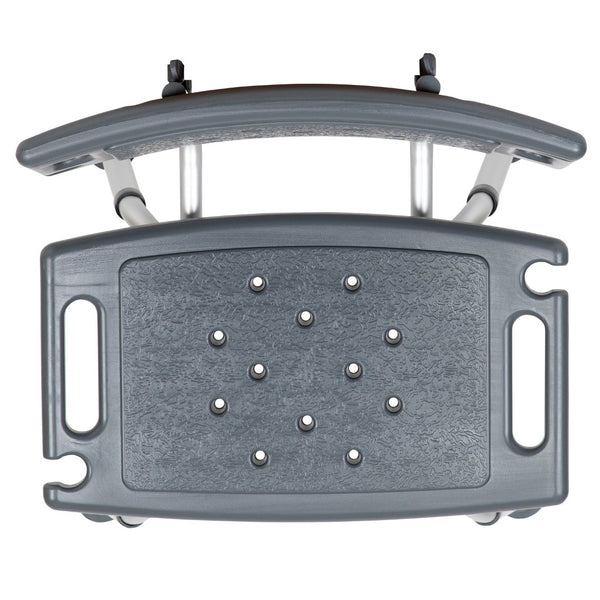 English Elm HERCULES Tool-Free Adjustable Bath & Shower Chair, 300 lb Capacity, Medical-Grade Comfort & Safety Gray DC-HY3501L-GRY-GG