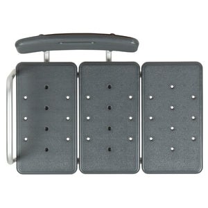 English Elm HERCULES Adjustable Bath & Shower Transfer Bench for Safe, Comfortable Mobility with 300 lbs Capacity Gray DC-HY3510L-GRY-GG