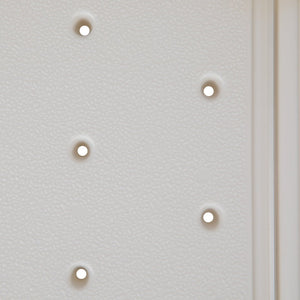 English Elm HERCULES Adjustable Bath & Shower Transfer Bench for Safe, Comfortable Mobility with 300 lbs Capacity White DC-HY3510L-WH-GG