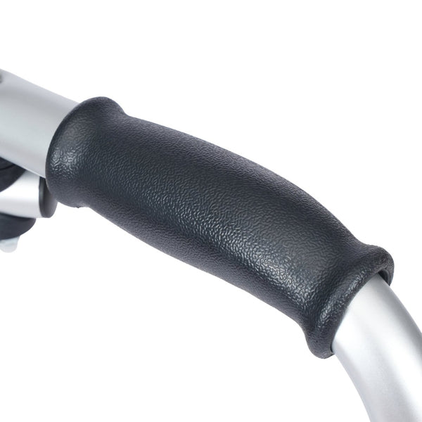 English Elm HERCULES Bi-Level Folding Walker - Lightweight, Adjustable, Customizable Mobility Aid for Independence DC-HY8150L-GRY-GG