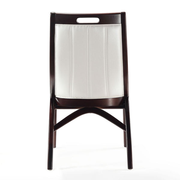 Manhattan Comfort Danube Traditional Dining Chair - Set of 2 Pearl White DC024-PW