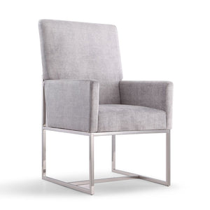 Manhattan Comfort Element Modern Dining Chair Grey DC029-GY