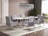 Manhattan Comfort Element Modern Dining Chair Grey DC029-GY