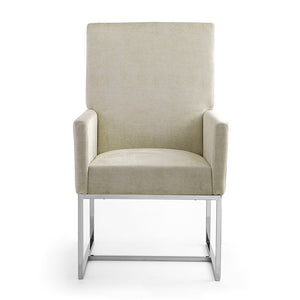 Manhattan Comfort Element Modern Dining Chair Champagne DC029-OM