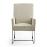 Manhattan Comfort Element Modern Dining Chair Champagne DC029-OM