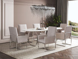 Manhattan Comfort Element Modern Dining Chair Champagne DC029-OM