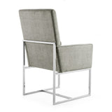 Manhattan Comfort Element Modern Dining Chair Steel DC029-ST