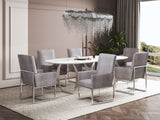 Manhattan Comfort Element Modern Dining Chair Steel DC029-ST