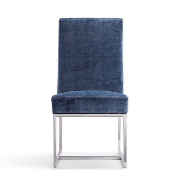 Manhattan Comfort Element Modern Dining Chair Blue DC030-BL