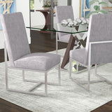 Manhattan Comfort Element Modern Dining Chair Grey DC030-GY