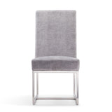 Manhattan Comfort Element Modern Dining Chair Grey DC030-GY