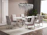 Manhattan Comfort Element Modern Dining Chair Champagne DC030-OM