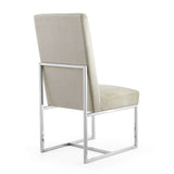 Manhattan Comfort Element Modern Dining Chair Champagne DC030-OM