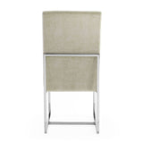 Manhattan Comfort Element Modern Dining Chair Champagne DC030-OM