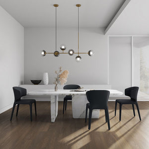 Manhattan Comfort Conrad Mid-Century Modern Dining Chair Black DC031-BK