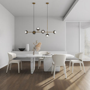 Manhattan Comfort Conrad Mid-Century Modern Dining Chair Cream DC031-CR