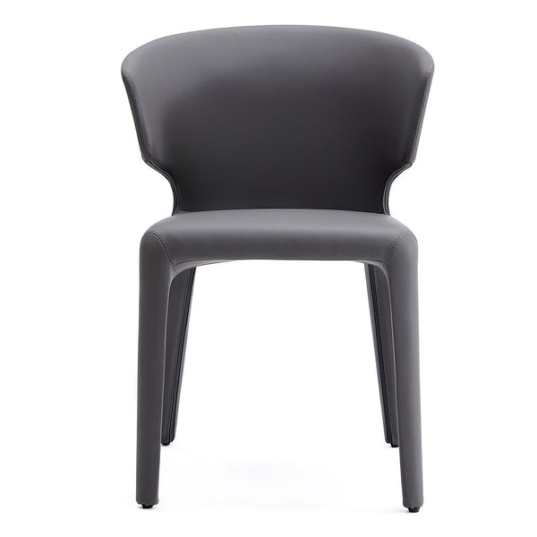 Manhattan Comfort Conrad Mid-Century Modern Dining Chair Grey DC031-GY
