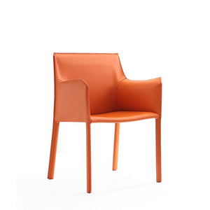 Paris Armchair in Coral DC034-CO Manhattan Comfort