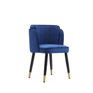 Manhattan Comfort Zephyr Modern Dining Chair Royal Blue DC043-BL
