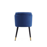 Manhattan Comfort Zephyr Modern Dining Chair Royal Blue DC043-BL
