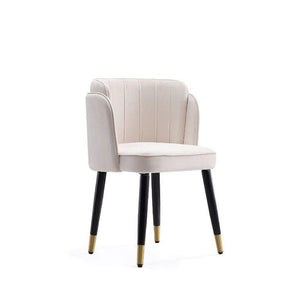 Manhattan Comfort Zephyr Modern Dining Chair Cream DC043-CR