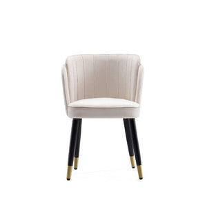 Manhattan Comfort Zephyr Modern Dining Chair Cream DC043-CR