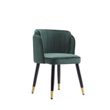 Manhattan Comfort Zephyr Modern Dining Chair Hunter Green DC043-GR