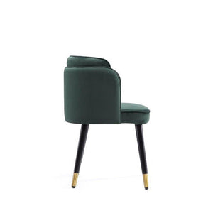 Manhattan Comfort Zephyr Modern Dining Chair Hunter Green DC043-GR