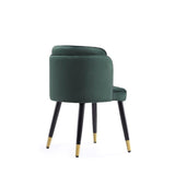 Manhattan Comfort Zephyr Modern Dining Chair Hunter Green DC043-GR