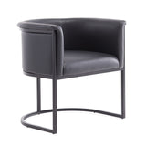 Cosmopolitan Dining Chair in Black DC044-BK Manhattan Comfort