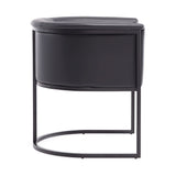 Cosmopolitan Dining Chair in Black DC044-BK Manhattan Comfort