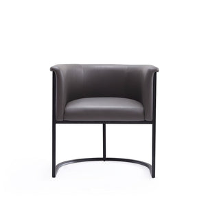 Cosmopolitan Dining Chair in Pebble and Black DC044-PE Manhattan Comfort