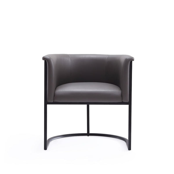Cosmopolitan Dining Chair in Pebble and Black DC044-PE Manhattan Comfort