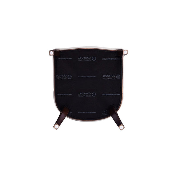 Manhattan Comfort Grand Traditional Dining Chairs - Set of 2 Light Grey DC048-LG